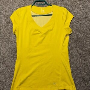 Arc'teryx Sunny Yellow V-Neck Tee